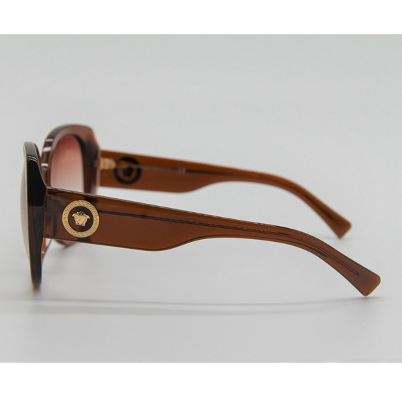 NEW VERSACE VE4387F 5324/0P OVERSIZED WOMEN’S SUNGLASSES MOD 4387-F - Picture 5 of 10